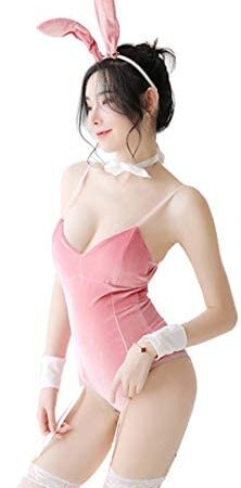 SINMIUANIME Bunny lingerie maid dresses Bunny costume bodysuit maid cosplay lingerie sexy