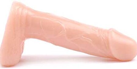 BeHorny Stubby Length Realistic Penis Dildo, Flesh
