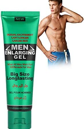 Men Energy Cream, 50g Male Enlargement Cream Enhancement Extender Ointment, Private Parts Massage Gel Larger Thicker Longer for Male Better Performance (Green)
