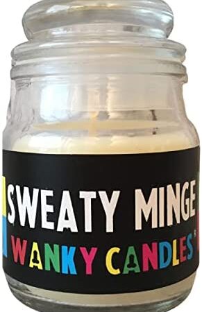 WANKY CANDLES Sweaty Minge Novelty Candle 3oz