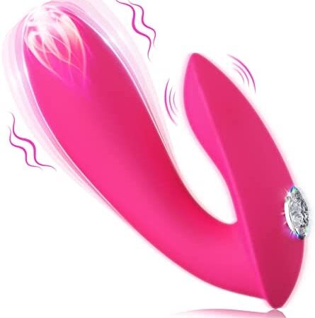 Sex Toy for Women Clitoral and G-Spot Vibrator, Butterfly Dildo Wearable Panty Vibratorter Couples with 9 Powerful Vibrations, Wireless Remote Control Stimulator, Adult Vibratorter Sex toys4women