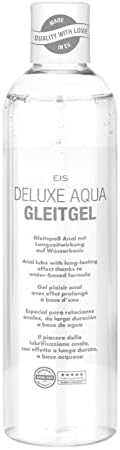 Deluxe Aqua Anal Lubricant by EIS | Water-based long-lasting effect | Anal | 300 ml