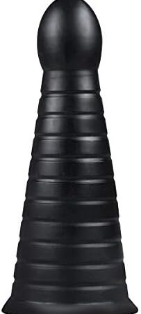 BUTTR Devil Dog Buttplug (Ø 9,90 cm) Big Anal Plug with a Tapered Ribbed Shaft – Specially Designed for Masters of Anal Play; Huge, Ribbed, Narrow Rounded Top, BUTTR013