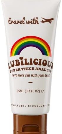 Lubilicious Jelly Water Based Lube Gel - Thick Anal Lube - Lubricant Gel Women - Water Based Lube for Couples - Amal Lube Male - Jelle Lubricants & Licks - Jelly Lubricants for Intercourse 90 ml (1)