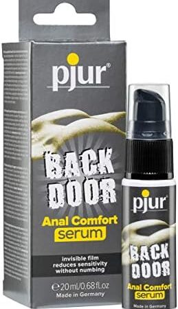 pjur Back Door Serum - Highly Concentrated Gel for Intense Anal Sex - Reduces Sensitivity Without numbing (20ml)