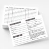 100 Pet Grooming Cards, Customer Information Cards, Cat and dog Grooming Cards, and Client Profile Cards for Professional Pet Dog and Cat Groomers, Kennel Care Businesses, and Stores
