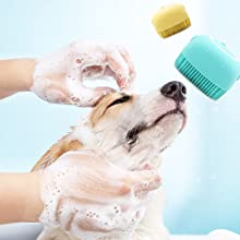 Dog Cat Bath Brush