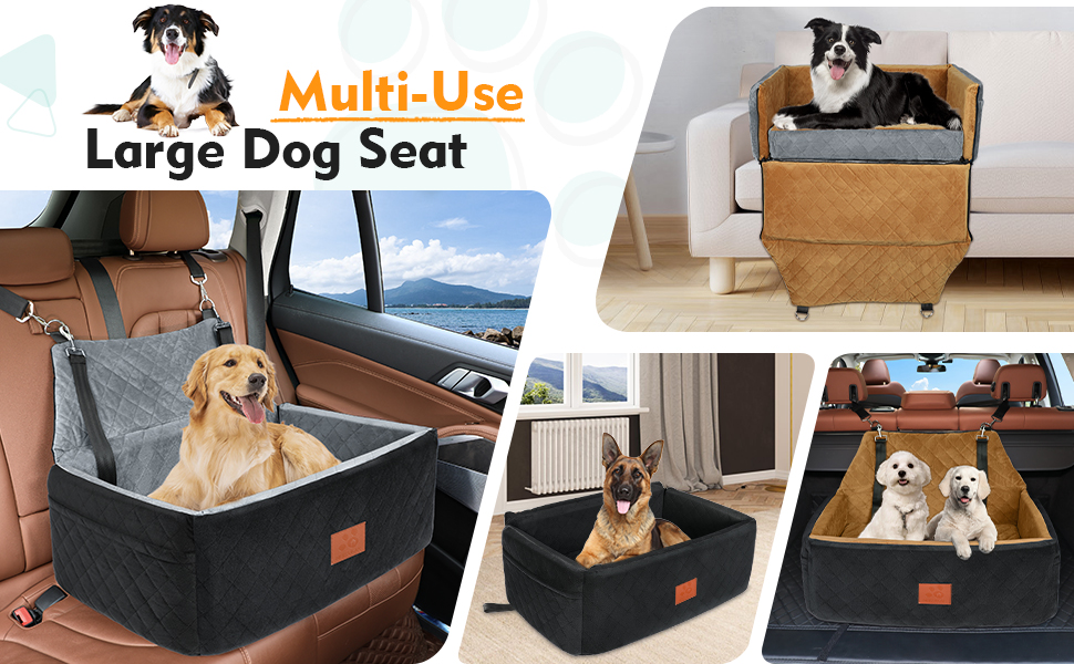 Large dog car seat