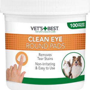 Vet's Best Natural eye cleansing wipes for dogs - 100 disposable wipes