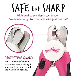 Bugalugs Nail Clippers Safe but Sharp