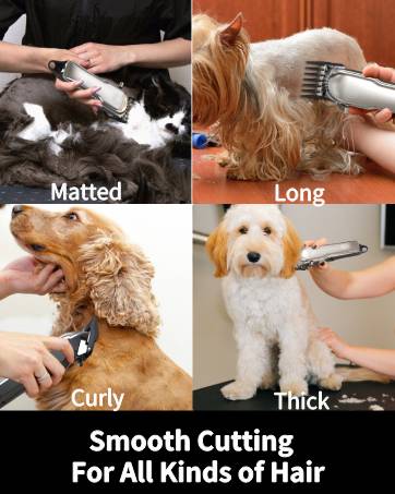 dog clippers for thick hair, dog clippers for thick coats, cordless dog clippers, dog hair clippers