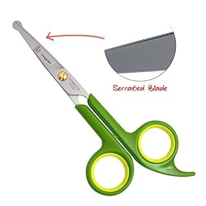 rounded thinning coat trimming fur cutting trim brilliant thick ideal blunt removes tangles mats