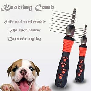 dog rake for grooming