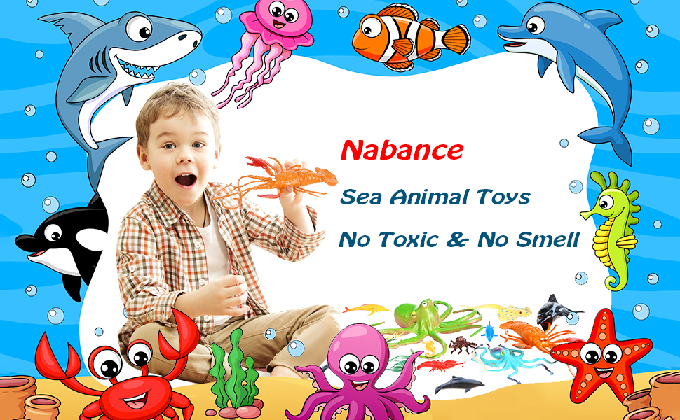 Sea Animal Figures Toys