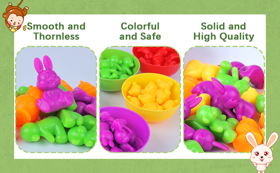 Montessori Toys 58 Pieces Counting Montessori Math Toys