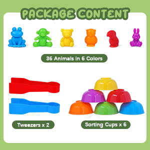 Montessori Toys 58 Pieces Counting Montessori Math Toys