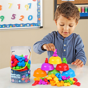 Montessori Toys 58 Pieces Counting Montessori Math Toys