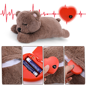 heartbeat puppy toy