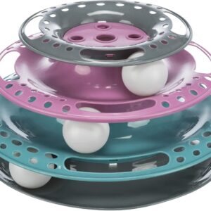 Trixie Cat Circle Tower Catch The Balls, Plastic