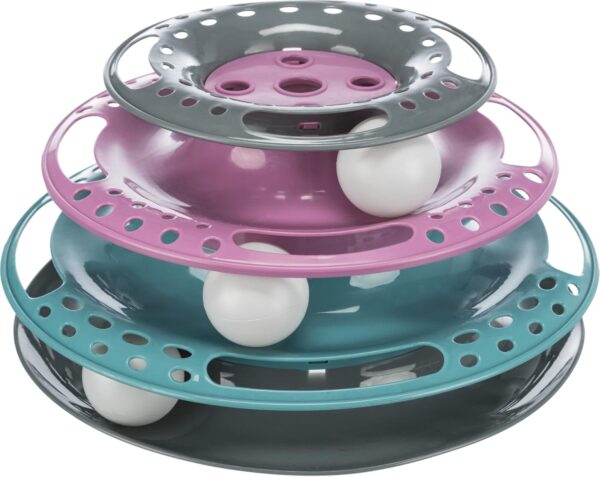 Trixie Cat Circle Tower Catch The Balls, Plastic