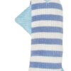 Rosewood Battersea Catnip Kicker Fish (Stripe), Catnip Toy, Cat Fish Toy, For Cats and Kittens, Blue, White, 7cm x 30cm, All Breed Sizes