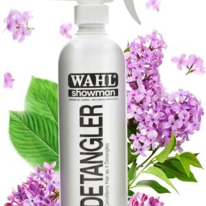 WAHL Dog Detangler Spray, 500 ml, Dematting & Detangling Spray, Leaves Hair Tangle Free, Grooming Pets at Home, Contains vitamins A D and E, Hair Conditioner for Dogs