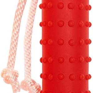 Horolas Dog Training Dummy, Floating Dog Water Toy for Water Fetch Play and Training, Natural Rubber Dog Chew Toys Dog Brushing Stick for Dental Care & Teeth Cleaning