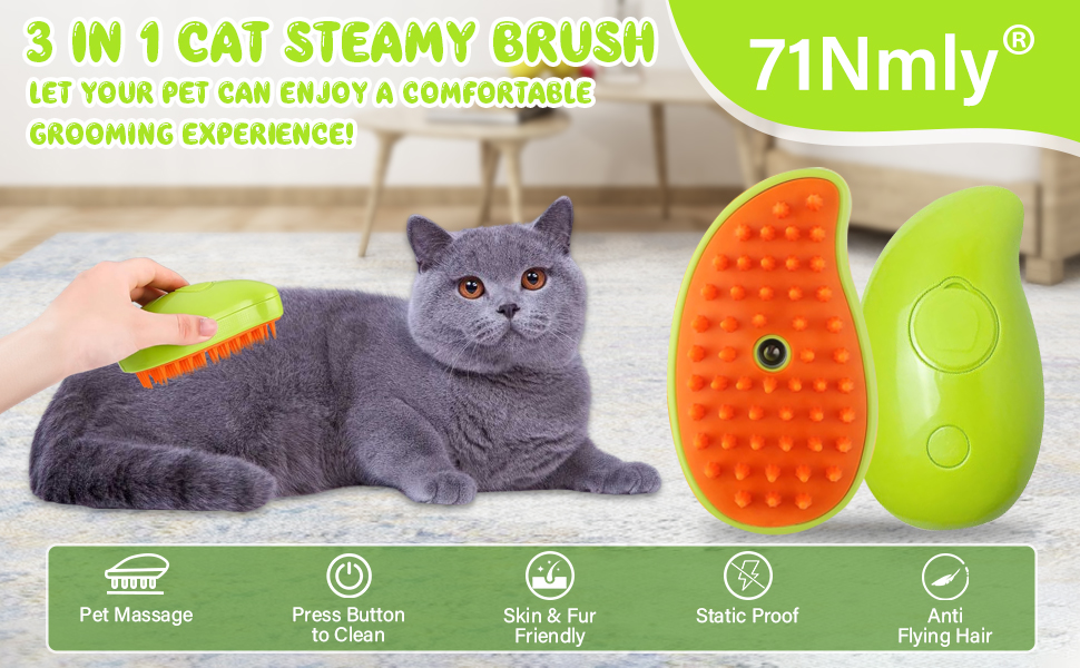 Cat Steam Brush