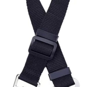 Alfheim Dog Safety Belt for Car/Dog Seat Belt for Car/Dog Car Harness | Pet Travel Accessories. (Black)