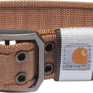 Carhartt Pet Fully Adjustable Wide Webbing Collar for Dogs, Carhartt Brown, Medium