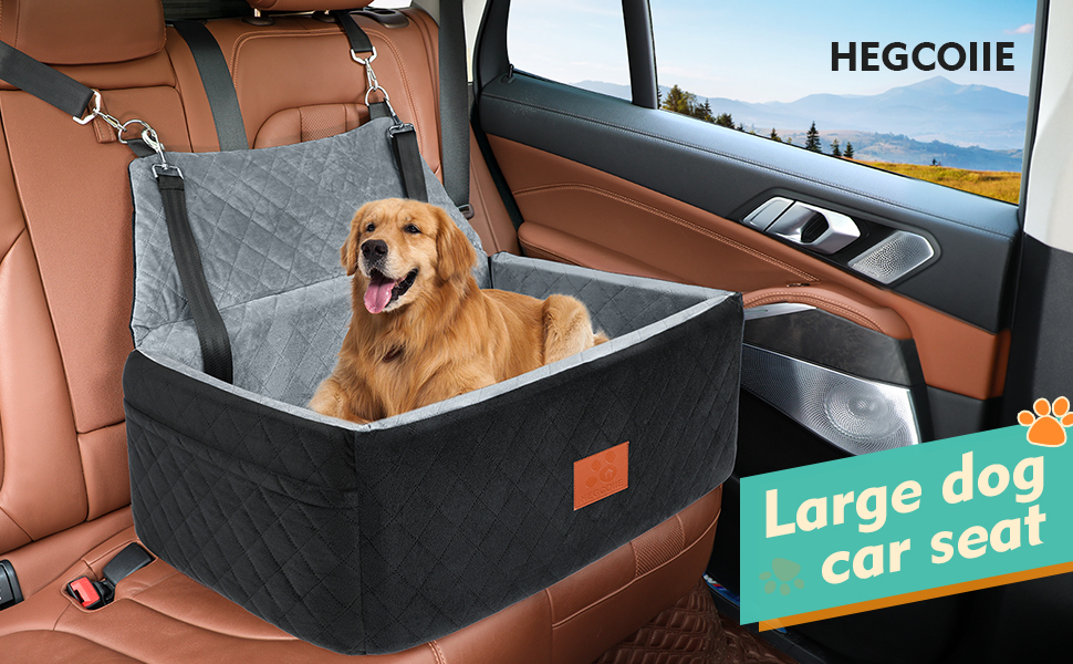 Large dog car seat