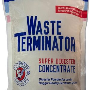 Doggie Dooley Waste Terminator Digester Powder, 1 year supply