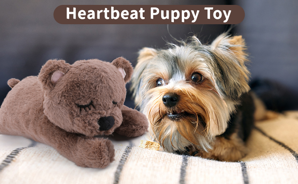 heartbeat puppy toy