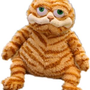 Fat Orange Cat Plush Fat Kitten Stuffed Animals Toy Lifelike Yellow Cat Kitty Toy Children Xmas Birthday Gifts (45cm)