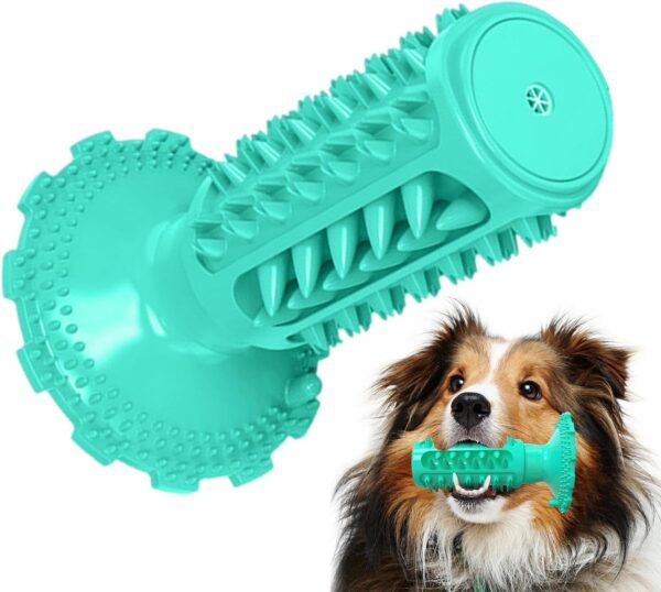 Fowybe Dog Teeth Cleaning Toy, Conical and Serrated Teething Bump Chew Toy for Puppy, Dog Teeth Care Products for Home, Pet Hospital, Pet Store, Pet Shelter