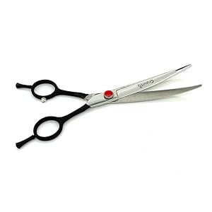 curved-dog trimming scissors