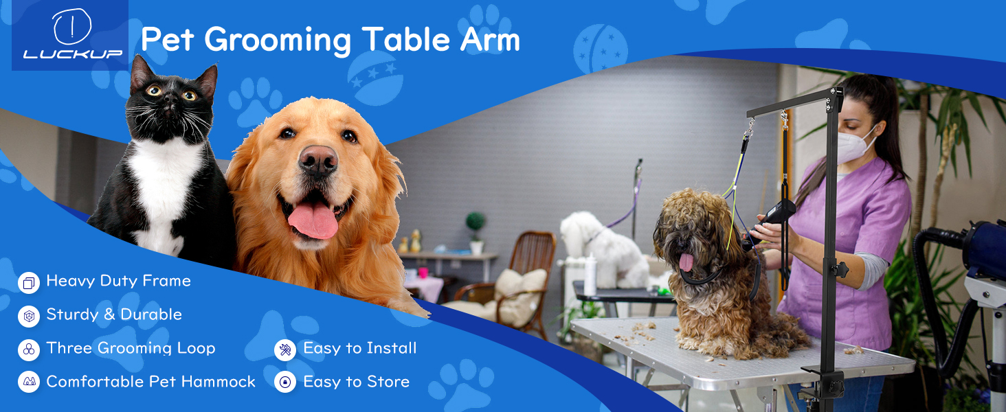 Dog Grooming Arm Shape