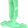 MU Dog Toy Dog Chew Toys Dog Toothbrush Pet Molar Tooth Cleaning Brushing Stick Doy Puppy Dental Care Dog Pet Supplies,Green