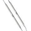 OCBA 2 Pcs Pet Teeth Cleaning tools Double Headed Tarter Scraper & Tooth Pick Stainless Steel Plaque Remover for Dogs & Cats Pet Dental Teeth Cleaning Tool