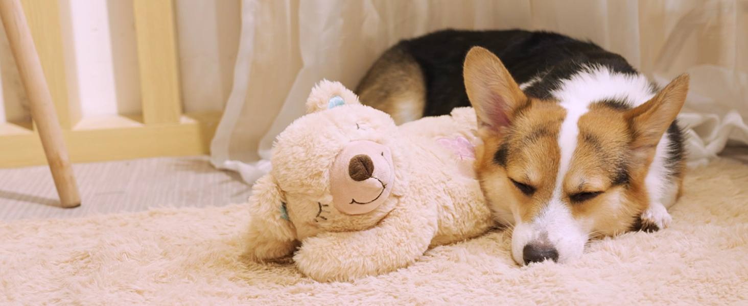 Puppy Heartbeat Comforter