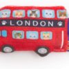 PetLondon Catnip London Bus British Toy for Cats-with crinkle sound to entice kittens or cat, UK design, designer brand