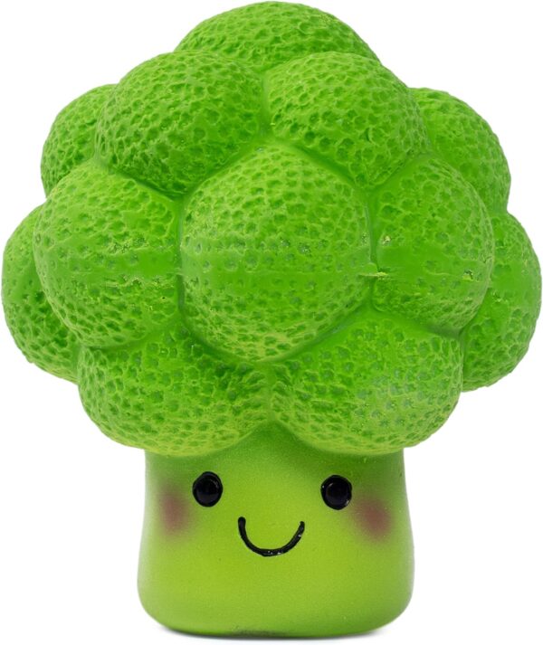 Petface Latex Broccoli Soft Chew Dog Toy, Large