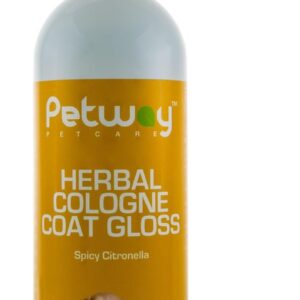 Petway Petcare Dog Cologne Spray for Dogs and Puppies, Long Lasting, Herbal Aroma Care Coat Gloss Deodorising and Grooming Spray, Natural Cologne for Grooming Our Pets, 500ml