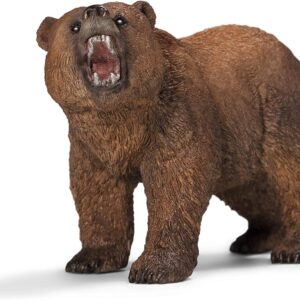 SCHLEICH 14685 Grizzly bear Wild Life Toy Figurine for children aged 3-8 Years