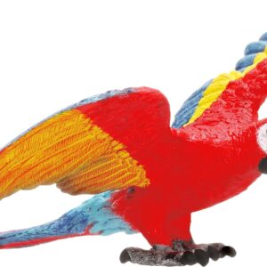 SCHLEICH 14737 Macaw Wild Life Toy Figurine for children aged 3-8 Years