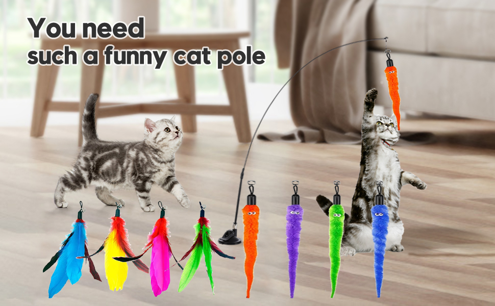 Cat Feather Toys