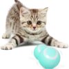 Speedy Panther Quiet Smart Cat Ball Toy Interactive Cat Toys for Indoor Cats Adult Automatic 360° Rotating Kitten Toys with LED Stimulate Hunting Instinct - USB Rechargeable