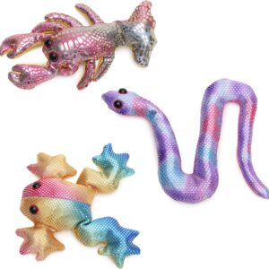 Toyland® Pack of 3-10cm (4") Sand Animal Toy/Decoration - Assorted Designs - 3 Chosen at Random