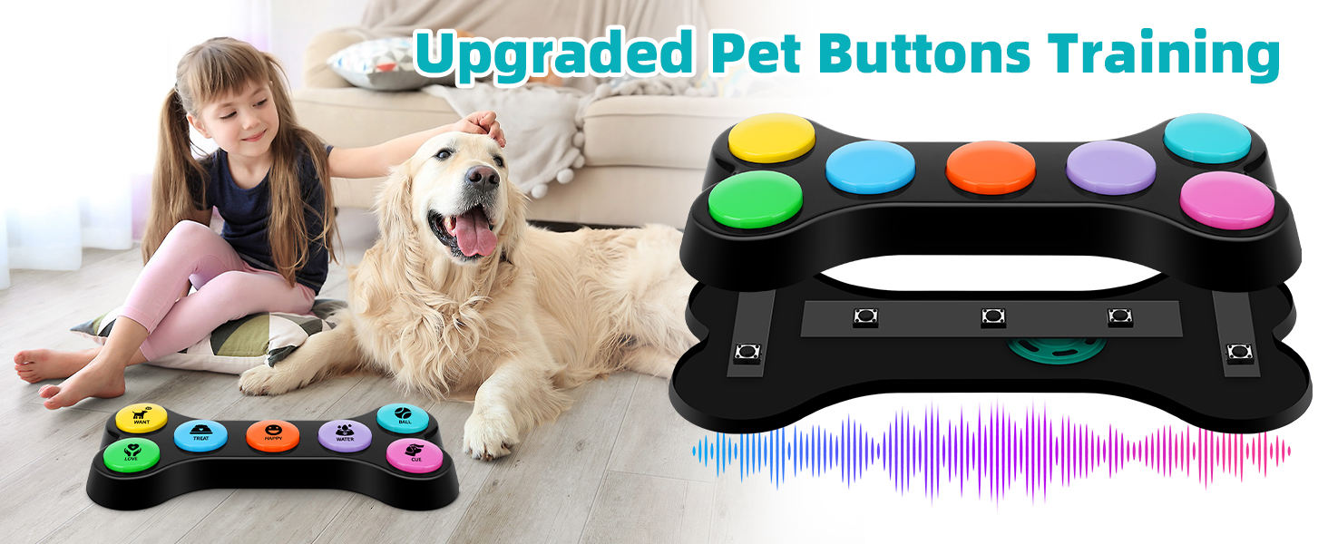 Dog Recordable Training Buttons