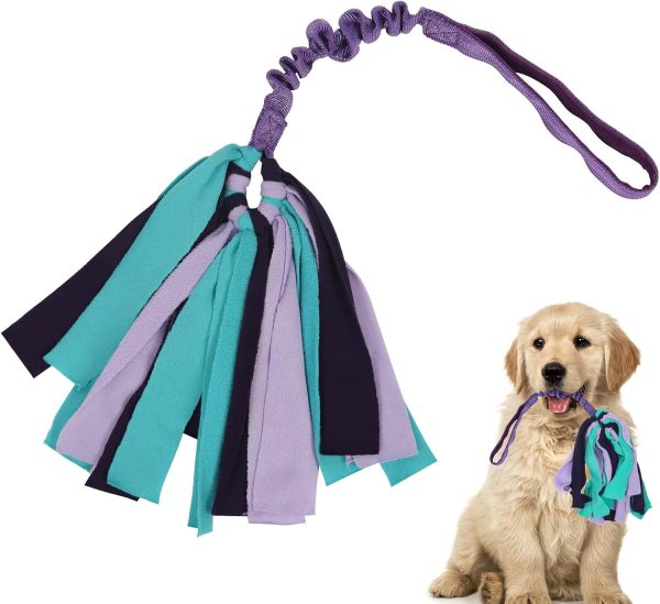 wodoca Interactive Dog Toys, Dog Rope Toys for Aggressive Chewers -Tough Rope Tug of War Dog Toys, Dog Tug Toy for Boredom for Small Medium Puppy Interacting Games (Purple)